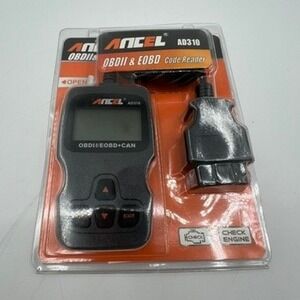 ANCEL AD310 OBDII Code Reader Scanner Universal Black New Diagnostic Scan Tool